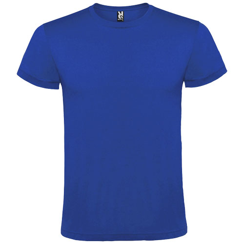 T-shirt unisexe à manches courtes personnalisé Atomic ROLY Bleu royal